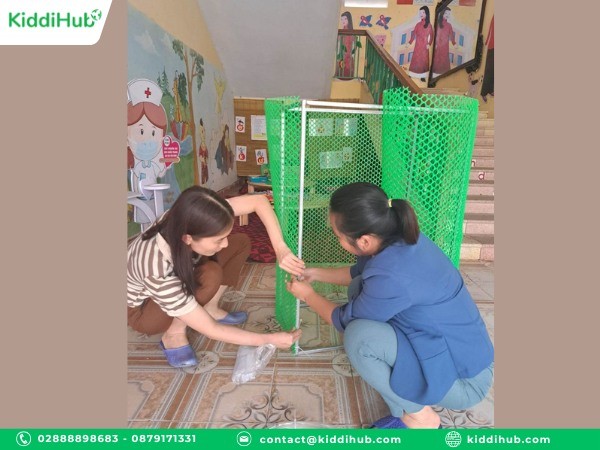 Bước 1: Tạo khung cố định