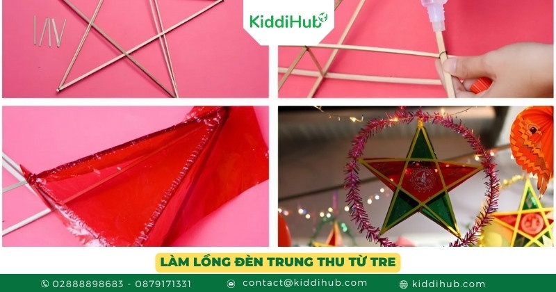 Làm lồng đèn Trung thu từ tre