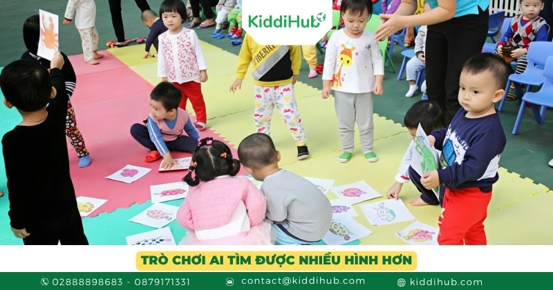 Trò chơi Ai tìm được nhiều hình hơn