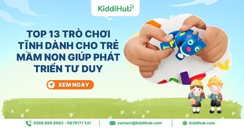 Top 13 trò chơi tĩnh dành cho trẻ mầm non giúp phát triển tư duy