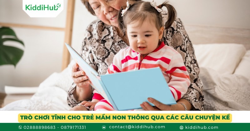 Trò chơi tĩnh cho trẻ mầm non thông qua các câu chuyện kể