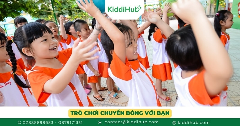 Trò chơi Chuyền bóng với bạn