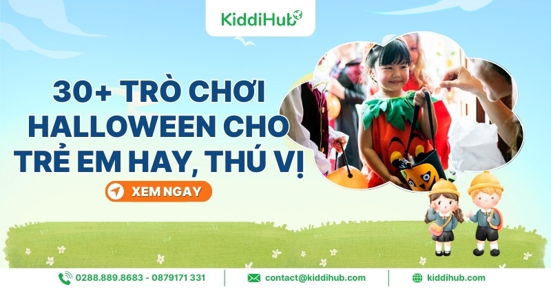 30+ trò chơi halloween cho trẻ em thú vị nhất năm 2025