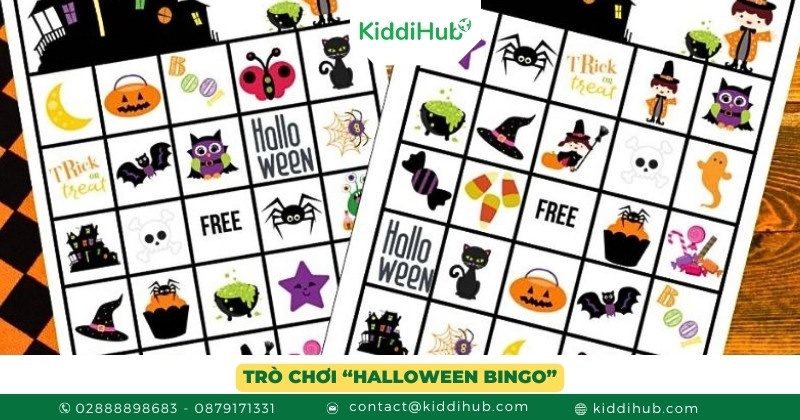 Trò chơi “Halloween Bingo”