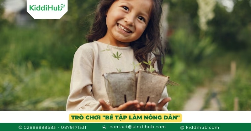 Trò chơi "Bé tập làm nông dân"
