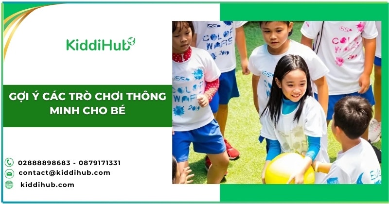 Gợi ý các trò chơi thông minh cho bé