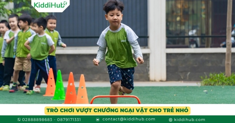 Trò chơi vượt chướng ngại vật cho trẻ nhỏ