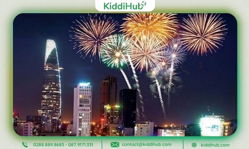 Thời gian tổ chức bắn pháo hoa