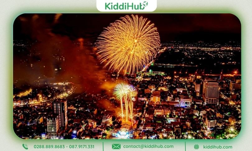 Điểm bắn pháo hoa Tết Dương lịch 2026 TP Hải Phòng tại các huyện