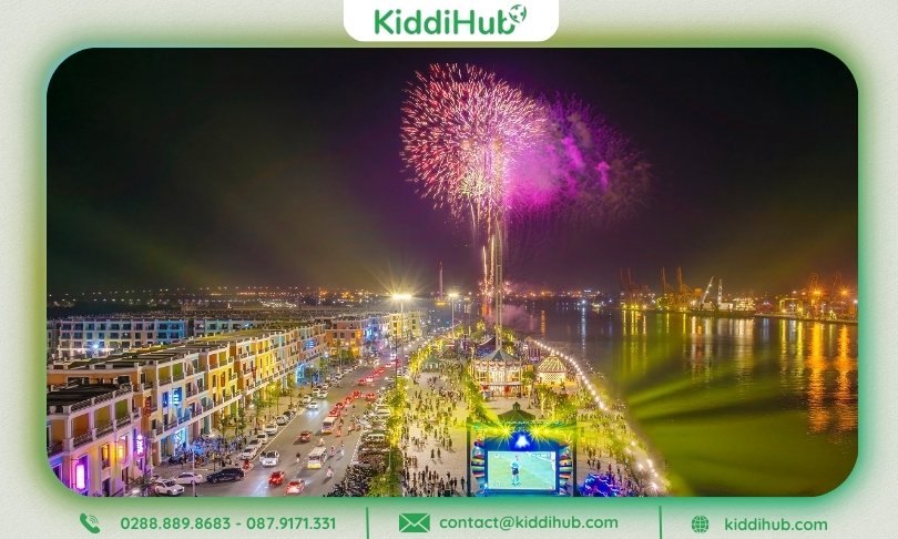 Điểm bắn pháo hoa Tết Dương lịch 2026 TP Hải Phòng tại các quận