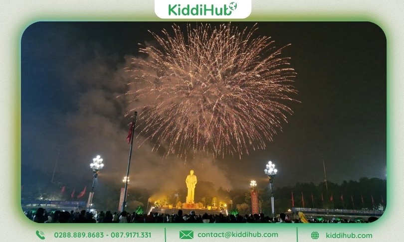 Các điểm bắn pháo hoa Tết Dương lịch 2026 Ninh Bình đề xuất