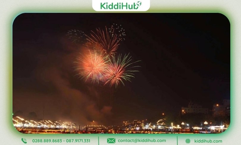 Thời gian bắn bắn pháo hoa Tết Dương lịch 2026 Ninh Bình