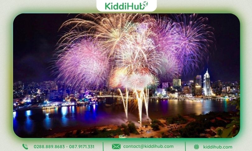 Dự kiến điểm bắn pháo hoa Tết Dương lịch 2026 Gia Lai