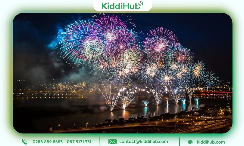 Điểm bắn pháo hoa Tết Dương lịch 2026 tỉnh Đắk Lắk dự kiến kéo dài 7 – 12 phút đặc sắc