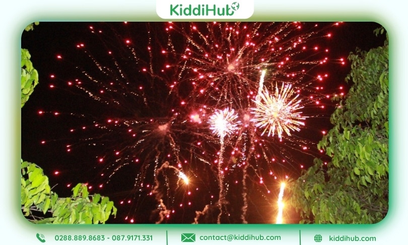 Điểm bắn pháo hoa Tết Dương lịch 2026 Đắk Lắk thu hút đông đảo du khách