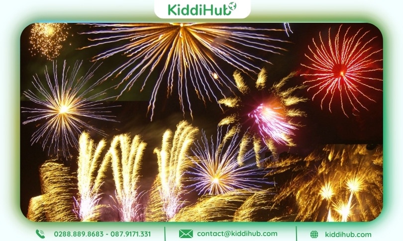 Điểm bắn pháo hoa Tết Dương lịch 2026 Đắk Lắk khai hỏa lúc 0h00 ngày 01/01/2026