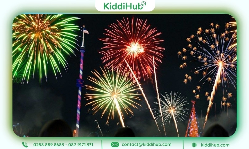 Dự kiến điểm bắn pháo hoa Tết Dương lịch 2026 Đồng Nai chính tại Trung tâm Hội nghị tỉnh