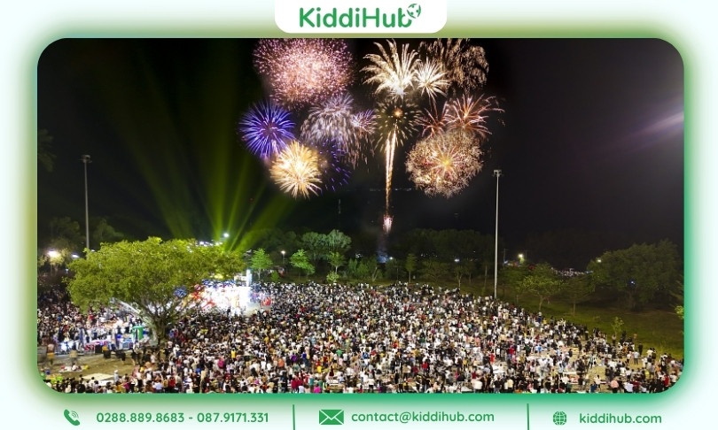 Điểm bắn pháo hoa Tết Dương lịch 2026 Tây Ninh dự kiến sẽ thu hút lượng lớn du khách