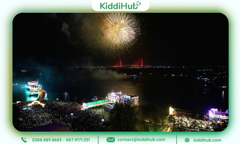 Màn bắn pháo hoa Tết Dương lịch 2026 TP Cần Thơ sẽ khai hỏa vào 0h00 ngày 01/01/2026