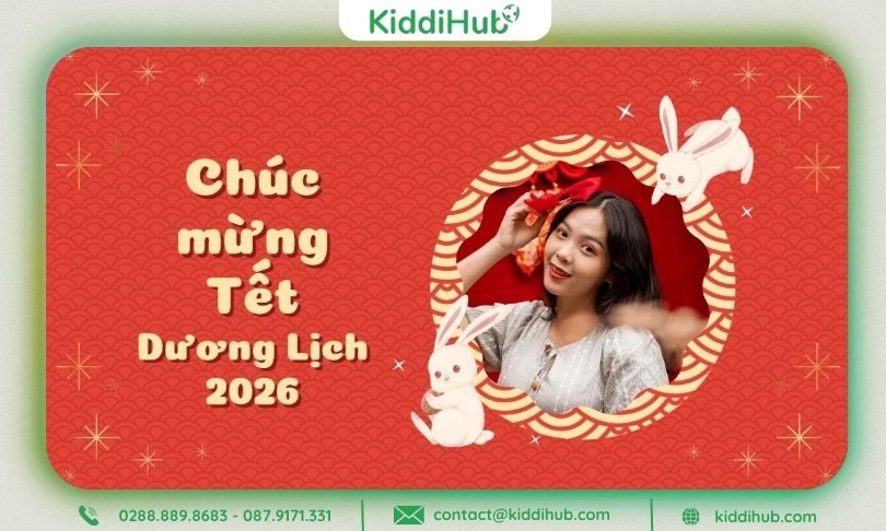 Thiệp chúc mừng năm mới – sắc đỏ vàng may mắn