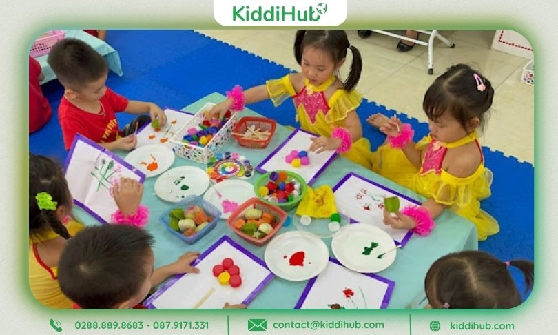 Hướng dẫn viết thiệp 20 11 cho trẻ mầm non