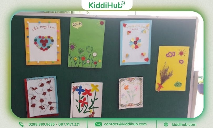 Ý nghĩa của việc viết thiệp 20 11 tặng cô giáo mầm non