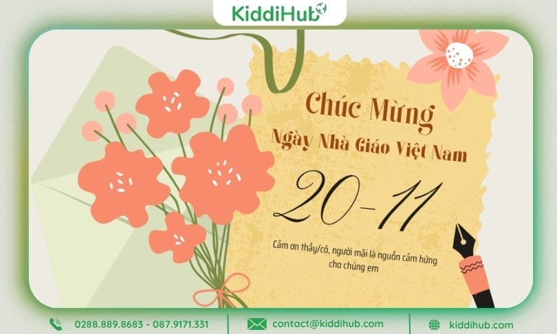 Lời chúc 20 11 hay, ngắn gọn & ý nghĩa