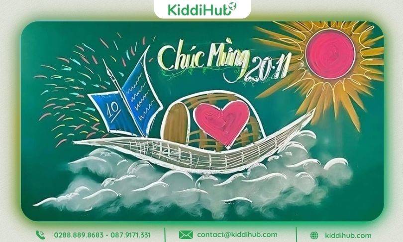 Lý do nên trang trí bảng 20 11 trong ngày Nhà giáo Việt Nam