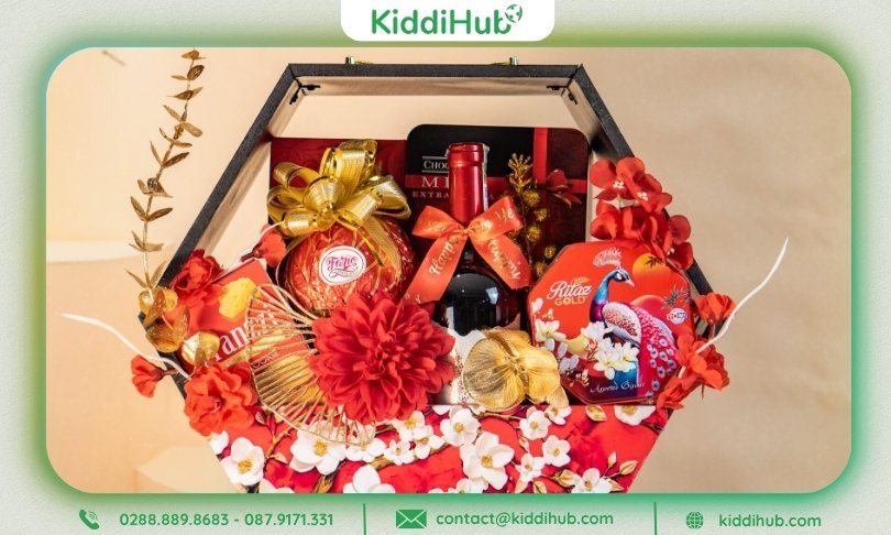 Giỏ quà Tết 2026 – Sự lựa chọn sang trọng và phong phú