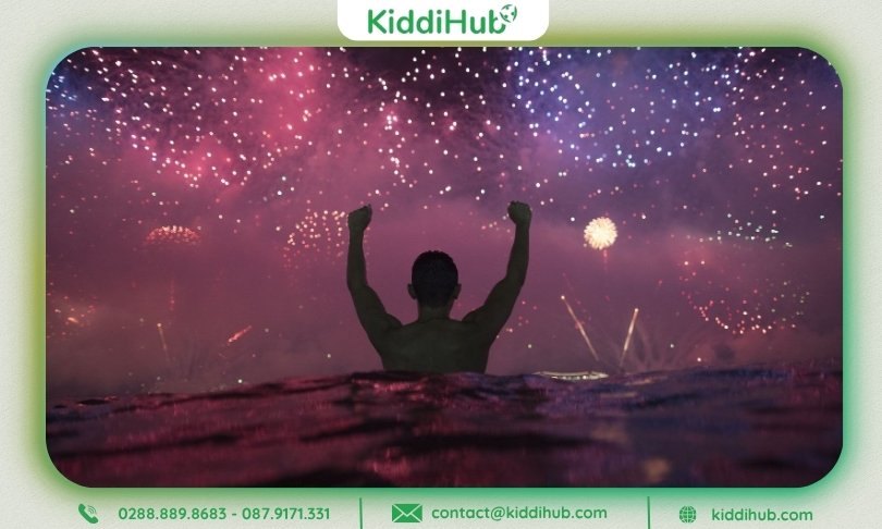 Pháo hoa sáng trời, chào năm 2026 rực rỡ!