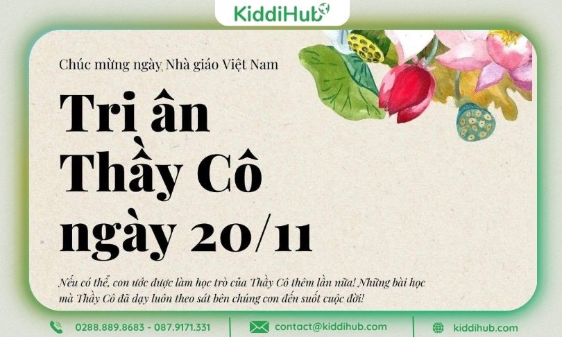 Tri ân thầy cô – những người lái đò thầm lặng của tri thức