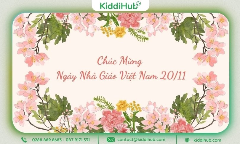 Chúc mừng Ngày Nhà giáo Việt Nam 20/11, tôn vinh những người dạy học