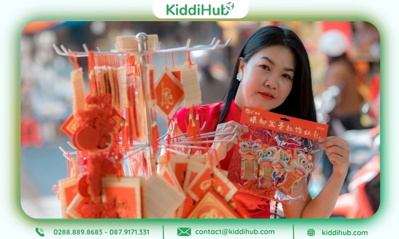 Vật liệu, phụ kiện và đồ trang trí Tết Nguyên Đán 2026 đẹp