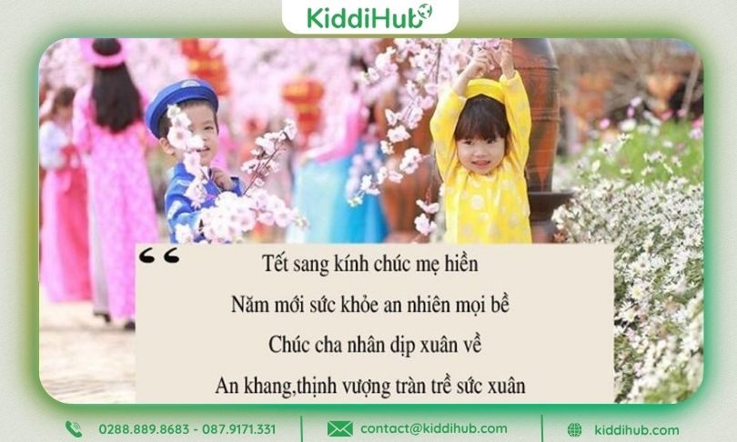 Bài thơ chúc Tết cho cha mẹ