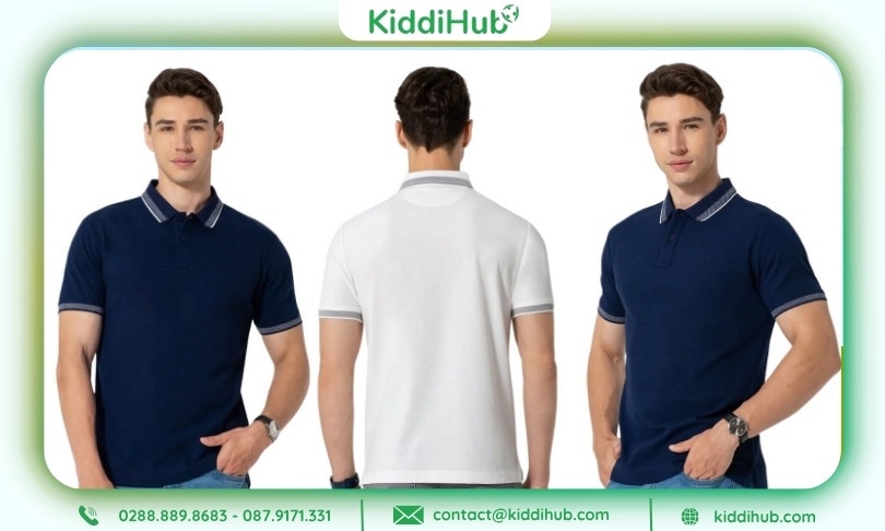 Áo Polo + quần Kaki - Outfit ngày Tết