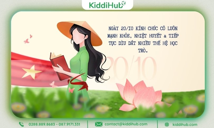 Lời chúc 20/10 cho cô giáo
