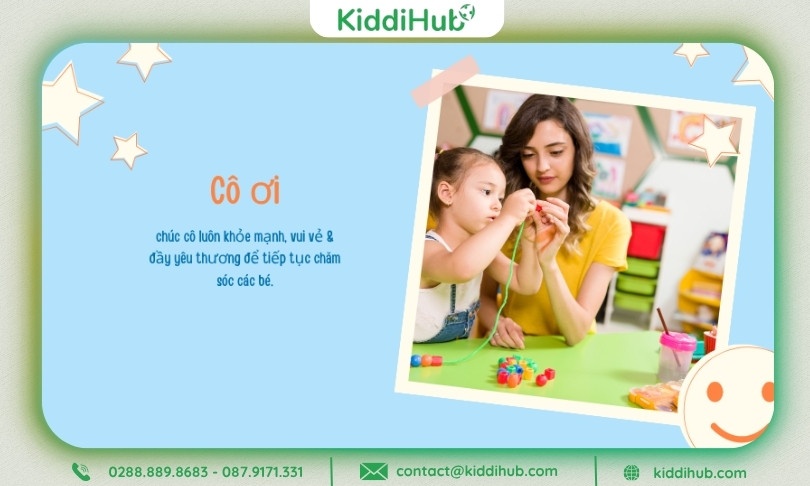 Tiêu chí khi chọn câu chúc 20/10 cho cô giáo