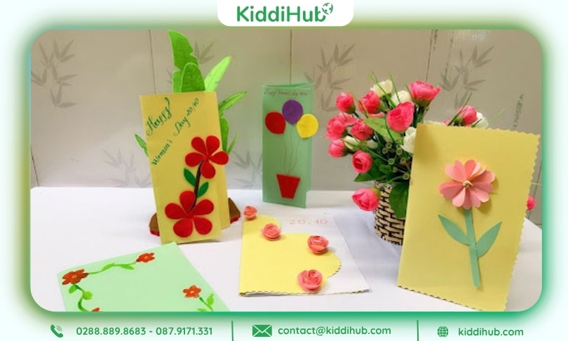 Thiệp chúc 20/10 trang nhã cho cô giáo, thể hiện sự trân trọng