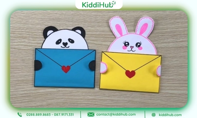 Trước khi làm thiệp 20/10, bạn hãy đo và vẽ khung chính xác rồi mới cắt dán