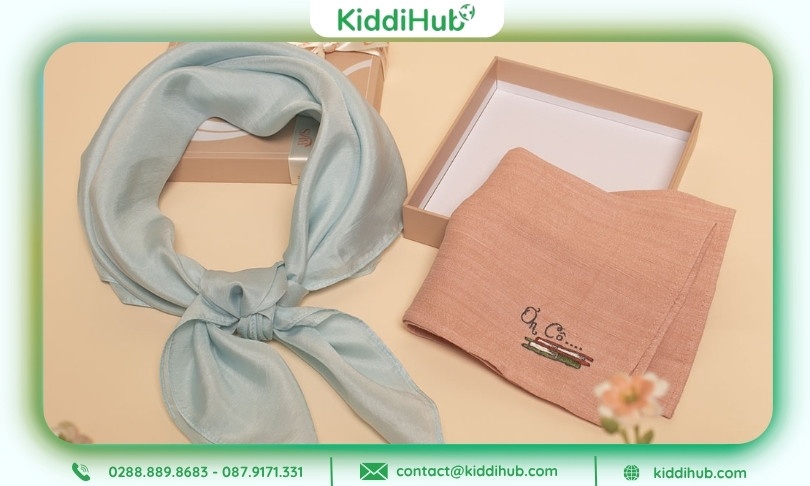 Quà 20/10 cho cô giáo bằng khăn choàng ghi dấu ấn riêng