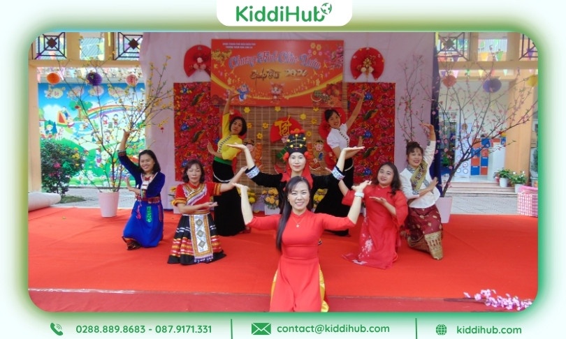 Lời dẫn chương trình Tết cho trẻ mầm non tạo không khí hân hoan