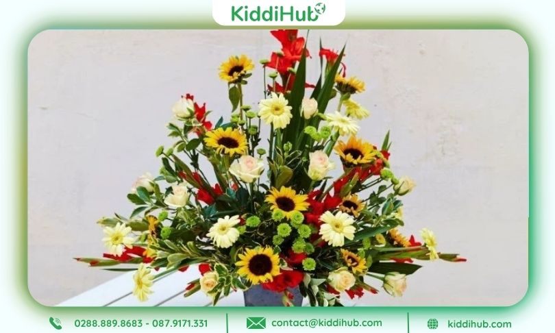 Mẫu cắm hoa 20 11 độc đáo, sáng tạo