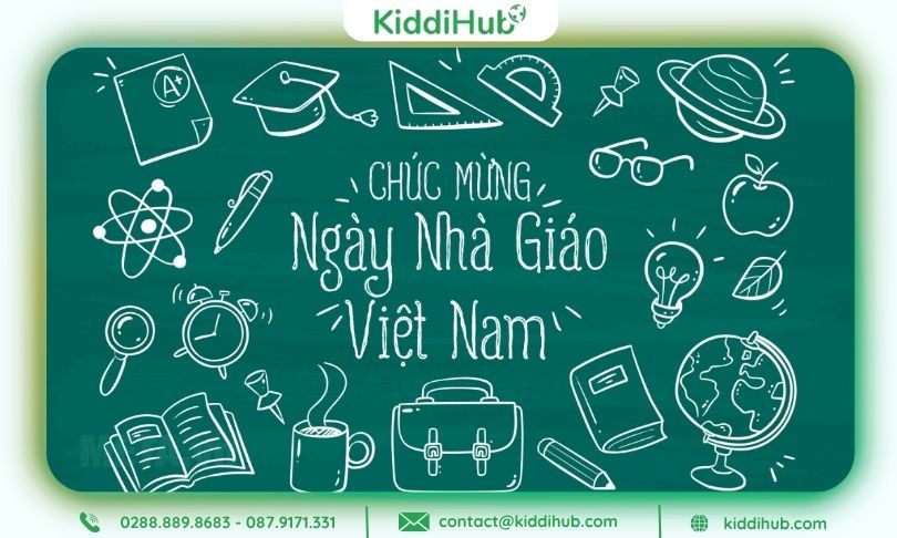 Trang trí bảng 20 11 với thông điệp “Tri ân người gieo chữ”