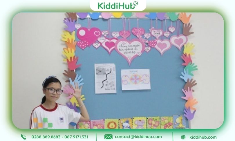 Làm bảng chào mừng 20/11 trường mầm non độc đáo