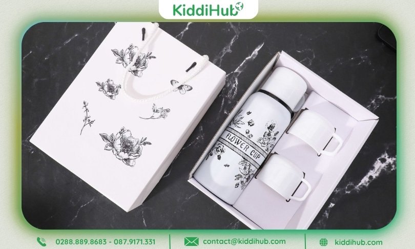 Bình giữ nhiệt – Quà tặng tiện dụng và gần gũi