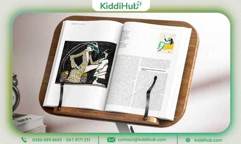 Giá đỡ sách – Món quà nhỏ giúp thầy cô thoải mái hơn khi giảng dạy