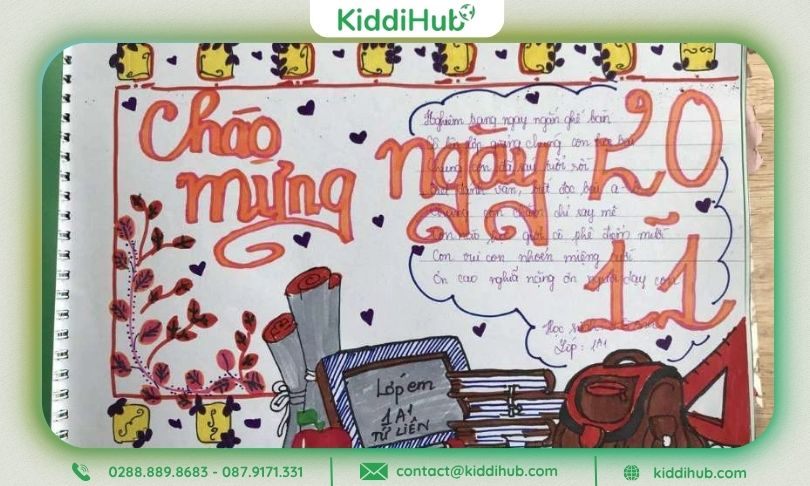 Vẽ & trang trí bìa tập san 20 11