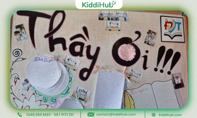 Phần nội dung – Trái tim của bích báo 20 11