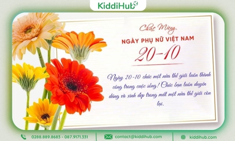 Hình ảnh 20/10 xinh gửi gắm bao lời yêu thương dịu dàng