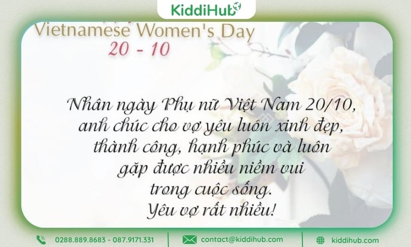 Hình ảnh 20/10 chứa đựng trọn vẹn yêu thương ngọt ngào dành tặng nàng